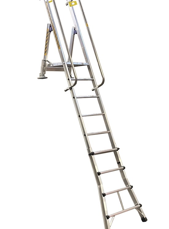 Abyss Access ladder for ditches