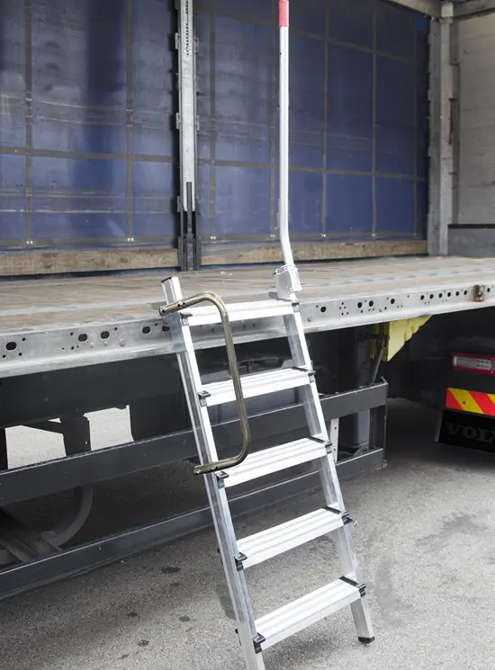 Truck access ladder