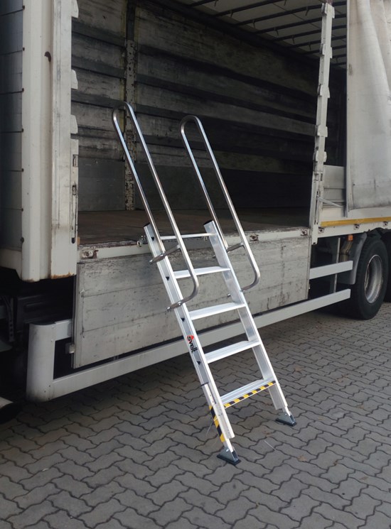 Truck access ladder