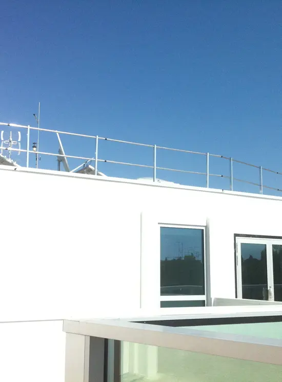 NTC permanent protective railing