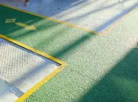 Anti-slip covers for walkways 