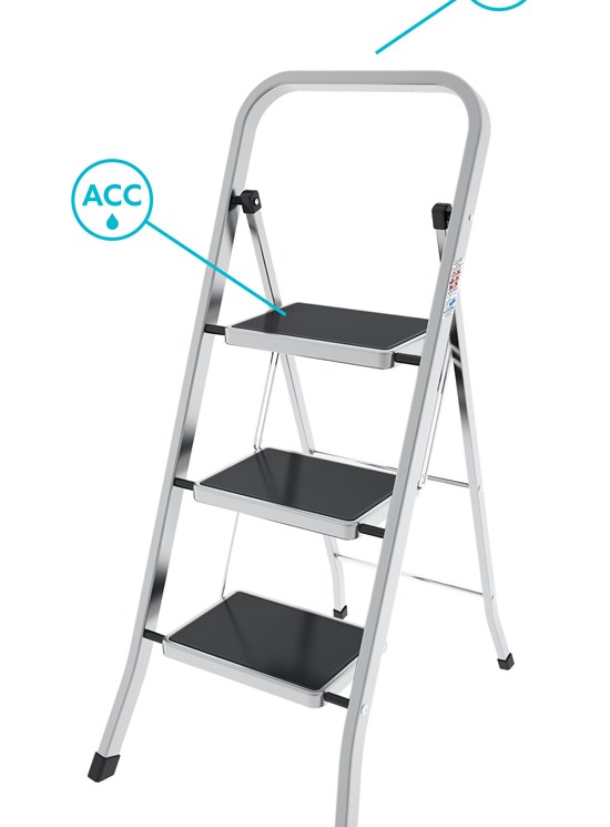 Furbo AL aluminium stepstool