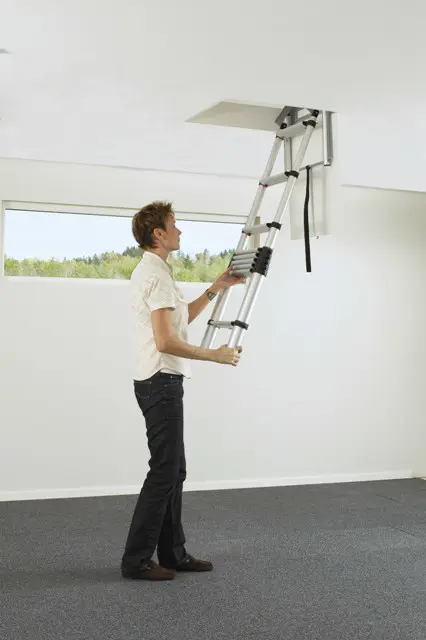 Aluminium Telescopic Loft ladder