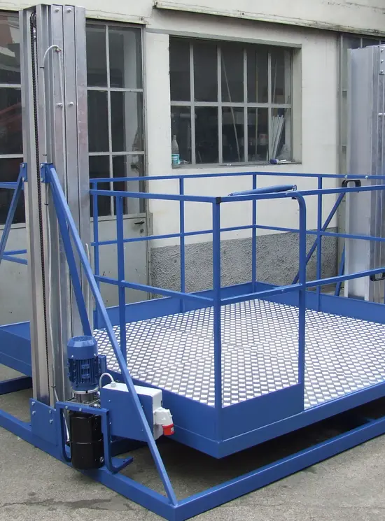 Electro-hydraulic or mechanical platforms