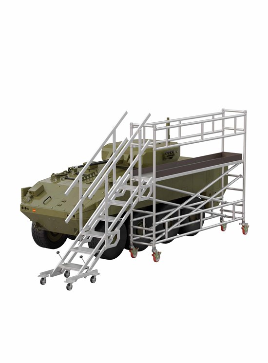 Scaffolding Tempo STAIRWAY