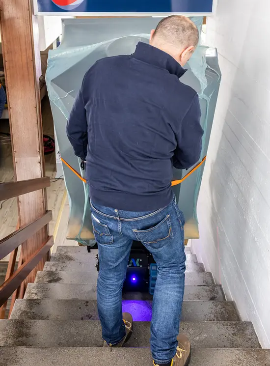 Tracked D Tracked Electric Stair Climbing Trolley