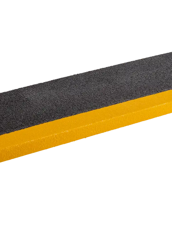 NON-SLIP PROFILES FOR FIXED OR PORTABLE STAIR TREADS