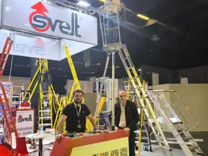 FELINA: EL NUEVO EQUIPAMIENTO PORTÁTIL Y UNIPERSONAL PARA TRABAJAR EN ALTURA HASTA 6M QUE SORPRENDE EN SICUR Y EISENWARENMESSE