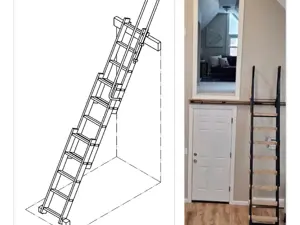 Escaleras escamoteables: qué son, tipos, partes y normativa