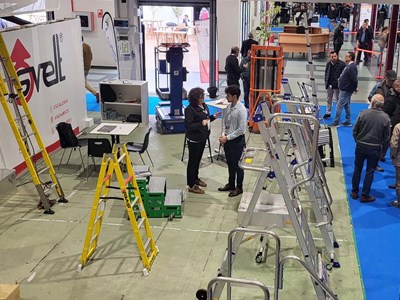 Nuestra experiencia en FIMIR: Svelt presenta lo último en escaleras, andamios y torres móviles para acceso seguro