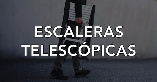 Escaleras telescópicas profesionales de aluminio: Modelos, usos y ventajas
