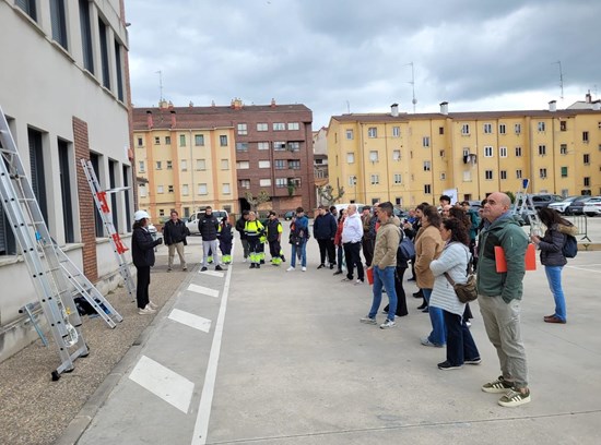 Formación en seguridad con escaleras: Svelt en la Jornada Técnica del CEDER de las Merindades