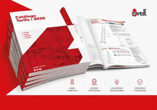 Nuevo Catálogo Técnico 2026 Svelt: ampliamos nuestra gama de soluciones en altura