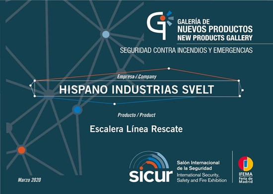 DIPLOMA DE LA GALERÍA DE LA INNOVACIÓN EN SICUR 2020