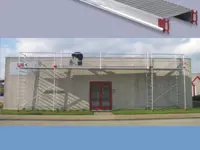 Pasarelas suspendidas en aluminio