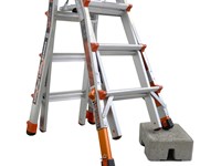 Xtreme - Escalera telescópica transformable 
