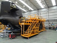 Plataformas de mantenimiento para helicópteros CHINOOK