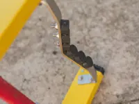 CUNA DE APOYO PARA ESCALERAS DE FIBRA DE VIDRIO