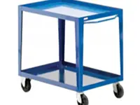 Carro de herramientas con 2 estantes de 100x60