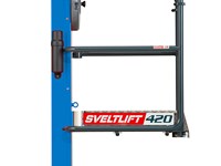 Sveltlift 420 - Plataforma aérea de empuje para cementerios