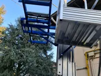 MPSE - MPFE Portaferetros de empuje manual y elevación eléctrica