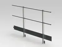 Barandillas de aluminio