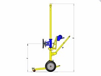 Express 150 - Elevador de vidrios con capacidad para 150 kg