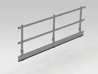 Barandillas de aluminio