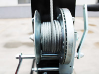 HERCULES – Elevador de materiales manual con manivela para cargas hasta 300 kg