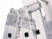 Euro E2 - Escalera de aluminio profesional de dos tramos