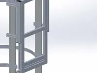 Escalera con jaula Self System