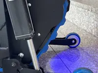 Carro eléctrico de escalas con orugas D