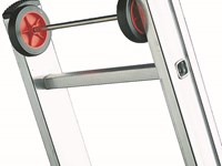 Euro E3 - Escalera de aluminio profesional de tres tramos