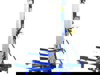 HERCULES COMPACT – Elevador de materiales manual compacto con desplazamiento y elevación mediante manivela