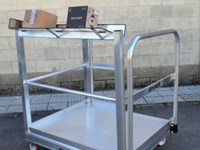 Carro industrial para trabajos de picking en almacenes