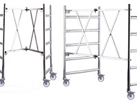 Roller Plus S - Andamio de aluminio modular con base plegable