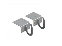 Ganchos de pared en ángulo para escalera