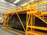 Plataformas de mantenimiento para helicópteros CHINOOK