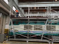 Estructura especial para trenes