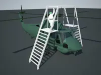 Escaleras para helicópteros