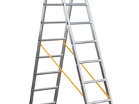 OK3 - Escalera doméstica de aluminio de tres tramos