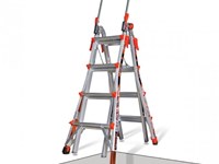 Xtreme - Escalera telescópica transformable 