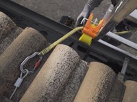 Lock Jaw Ladder - Sistema de fijación de la escalera al canalón