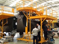 Plataformas de mantenimiento para helicópteros CHINOOK