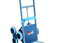 Carro eléctrico industrial para subir escaleras