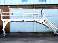 Plataforma fija para el mantenimiento de helicopteros