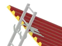 Ganchos regulables para cubiertas planas e inclinadas