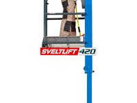 Sveltlift 420 - Plataforma aérea de empuje para cementerios