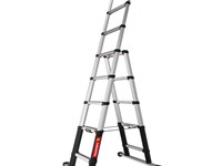 Telesteps Combi line escalera de perfil triangular para trabajar en tijera