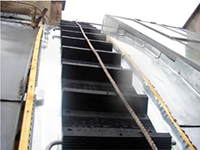 Escalera de goma para techos y cubiertas tejados